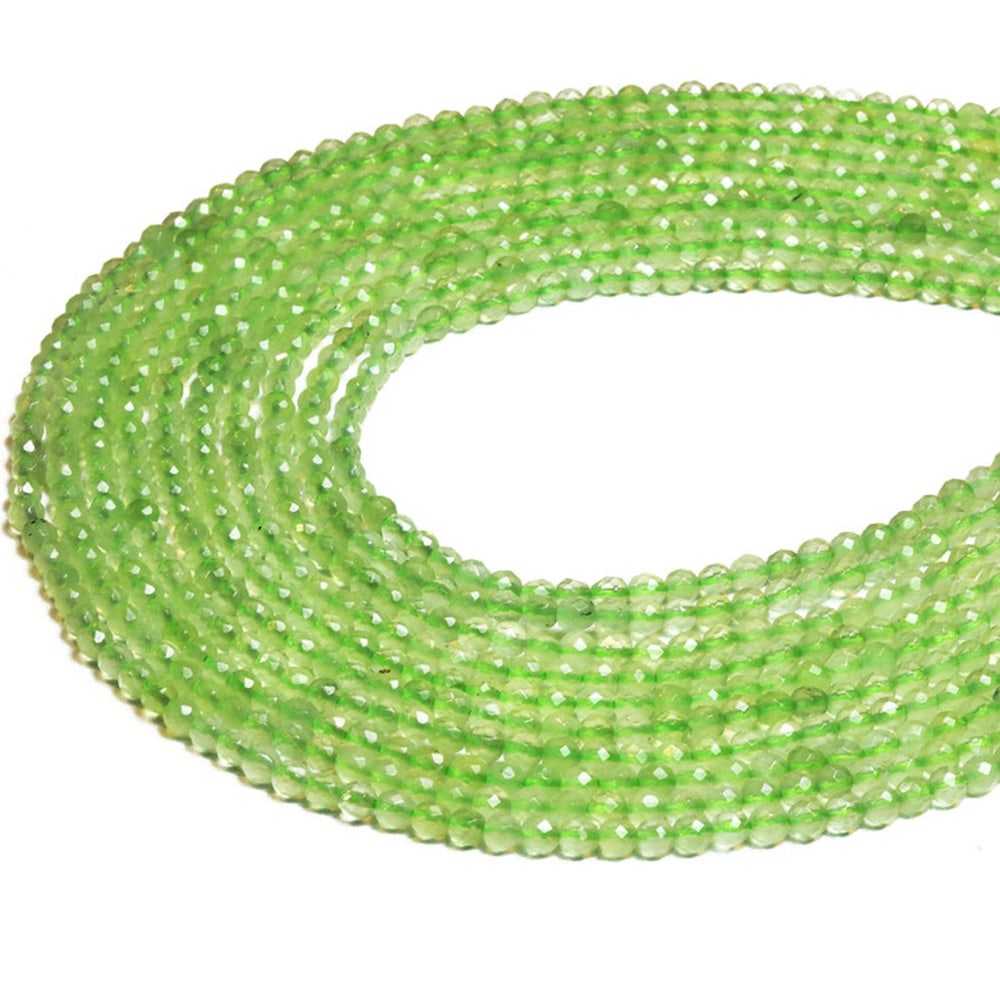 Natural Lemon Jade Gemstone 2 mm Round Faceted Cut Beads 10 Strand: Natural Lemon Jade Gemstone 2 mm Micro Round Faceted Cut Beads Rondelle 10 Strand 15.5 Inches Each Product Type : Loose Beads Strand Gemstone : Lemon Jade Beads Shape : Round Faceted Cut Beads Size : 
