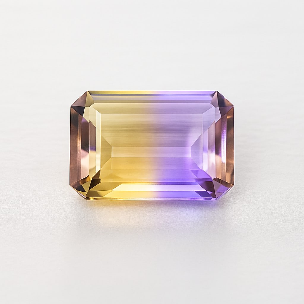 Natural Ametrine 17.4 Ct Octagon Cut Gemstone (1 of 7)