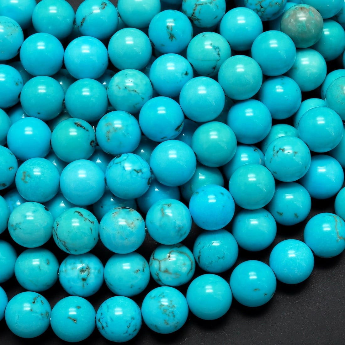 Blue Turquoise Gemstone 8 mm Round Smooth Plain Beads 10 Strand: Blue Turquoise Gemstone 8 mm Round Smooth Plain Beads 10 Strand Product Type : Loose Beads Strand Gemstone : Turquoise Beads Shape : Round Smooth Plain Beads Size : 8 mm Quantity : 10 Line
