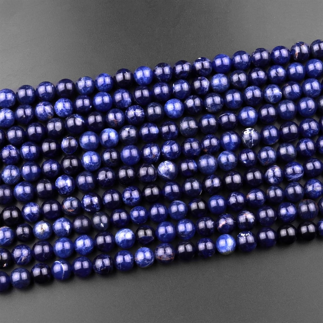 Natural Sodalite AAA Quality Gemstone 10 mm Round Smooth Plain Beads 10 Strand: Natural Sodalite AAA Quality Gemstone 10 mm Round Smooth Plain Beads 10 Strand Product Type : Loose Beads Strand Gemstone : Sodalite AAA Quality Beads Shape : Round Smooth Plain Beads Size : 10 mm