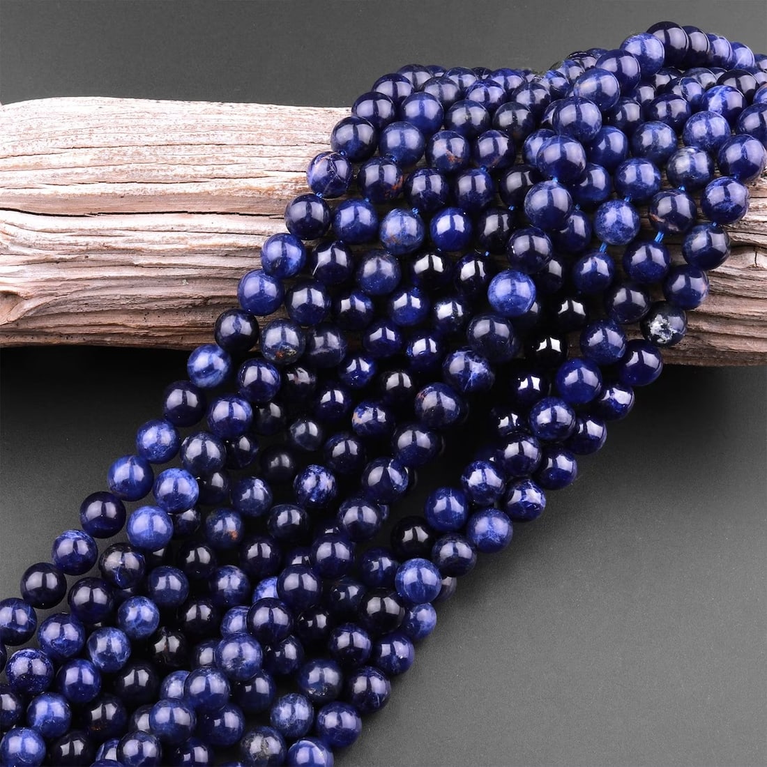 Natural Sodalite AAA Quality Gemstone 4 mm Round Smooth Plain Beads 10 Strand: Natural Sodalite AAA Quality Gemstone 4 mm Round Smooth Plain Beads 10 Strand Product Type : Loose Beads Strand Gemstone : Sodalite AAA Quality Beads Shape : Round Smooth Plain Beads Size : 4 mm