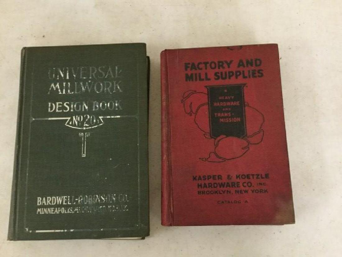 2 EARLY HARD BOUND TRADE CATALOGS FOR FACTORY AND MILL (1 of 10)