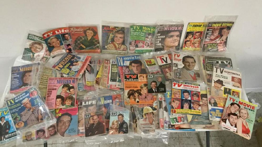LOT OF 1930'S-70'S TV & RADIO MAGAZINES INCLUDING TV (1 of 6)