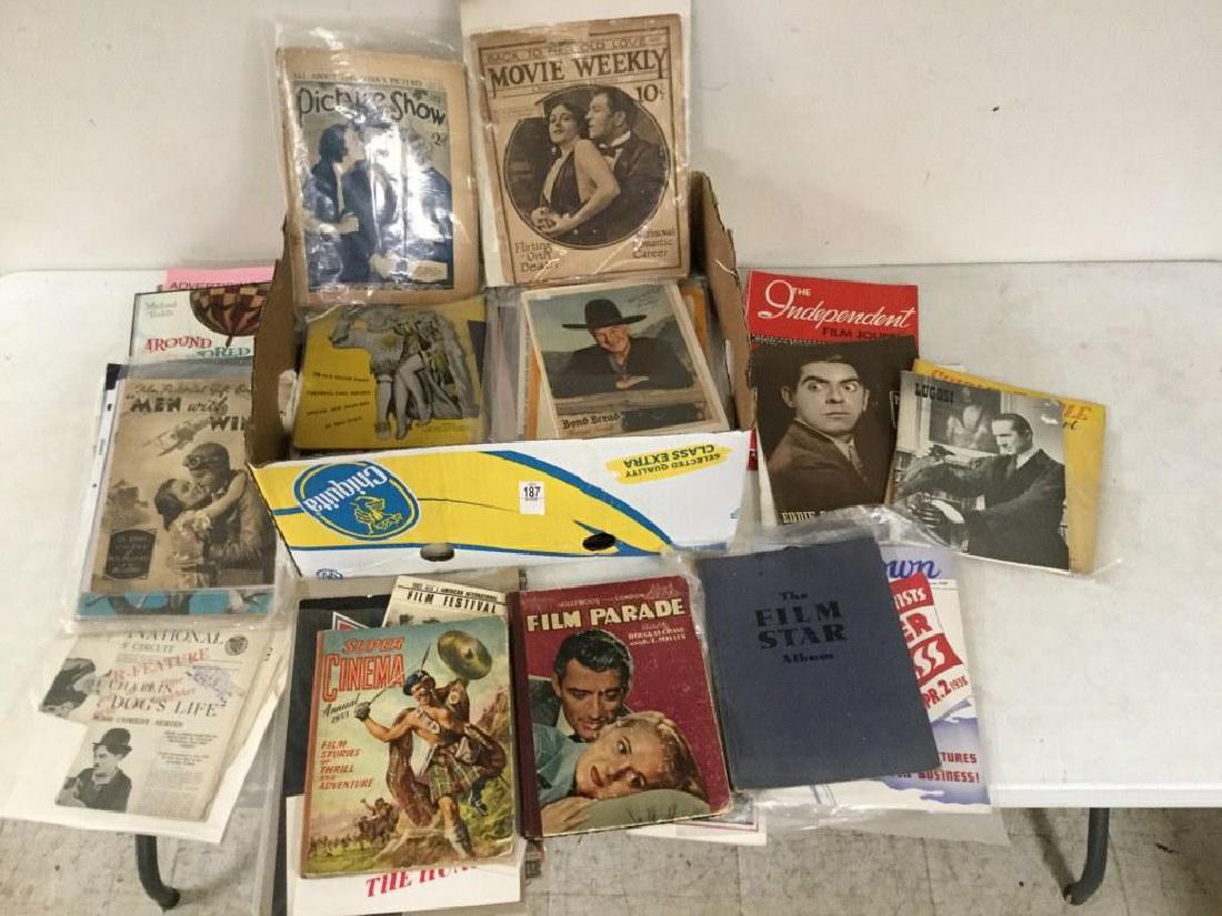 LOT OF TV & MOVIE RELATED EPHEMERA, EARLY 1900'S TO (1 of 1)