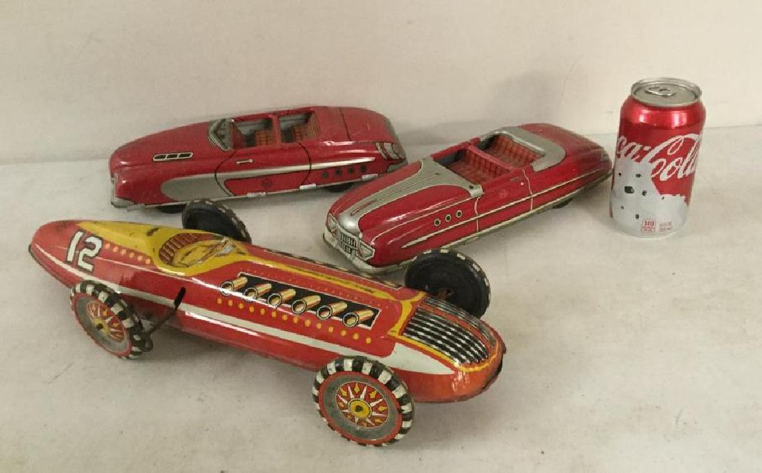 3 OLDER MARX TIN LITHO VEHICLES IN AS FOUND ESTATE (1 of 5)