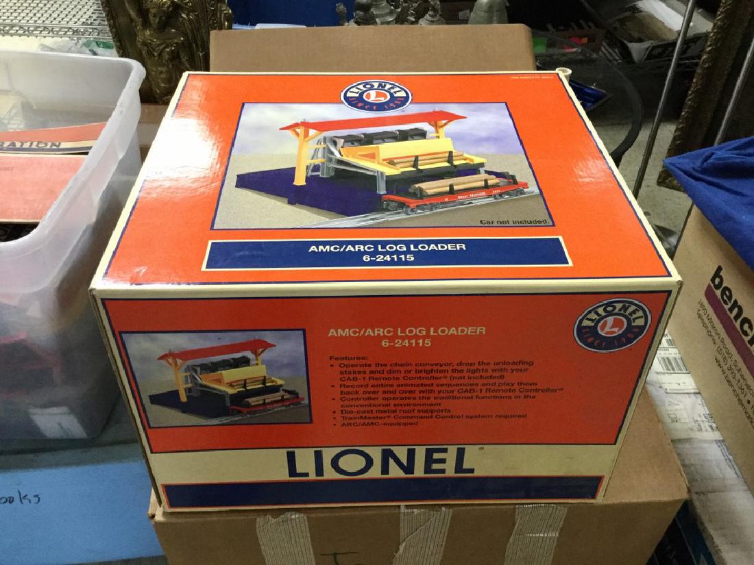LIONEL AMC/ARC LOG LOADER, NO 6024115, NEW IN BOX, AS: LIONEL AMC/ARC LOG LOADER, NO 6024115, NEW IN BOX, AS PICTURED