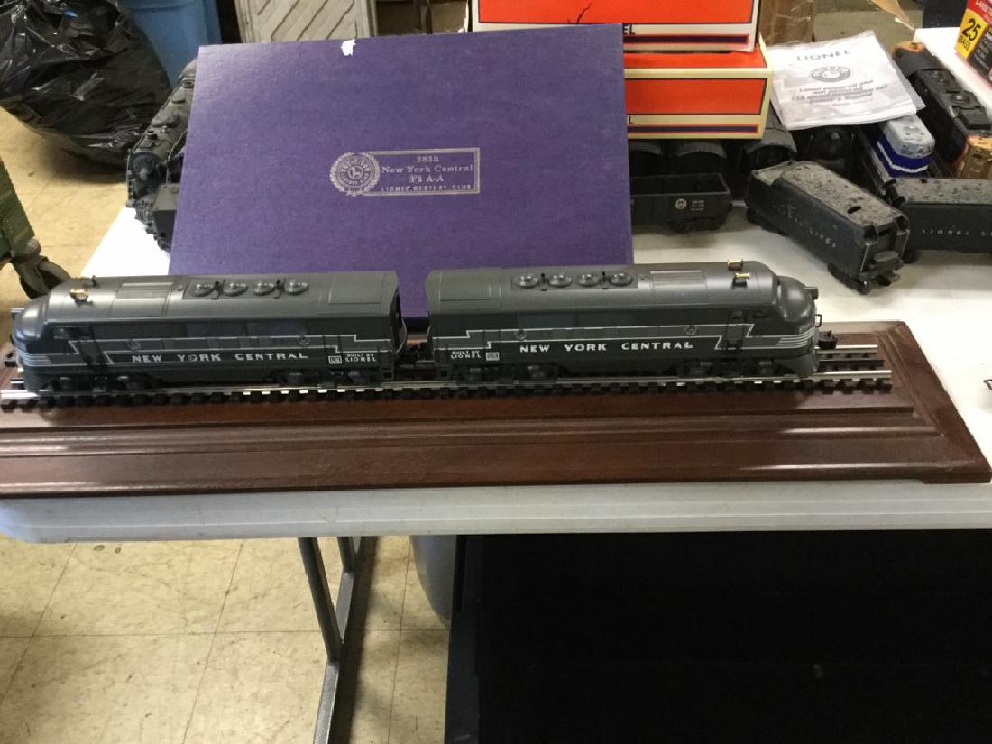 LIONEL CENTURY CLUB NEW YORK CENTRAL F3 B 2333, NO: LIONEL CENTURY CLUB NEW YORK CENTRAL F3 B 2333, NO 6-18178, NEW IN BOX WITH MASTER CARTON, AS PICTURED