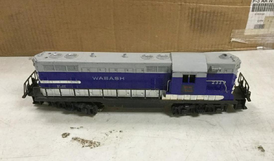LIONEL WABASH ENGINE, GP 7, NO 2339, NO BATTERY DAMAGE, (1 of 1)