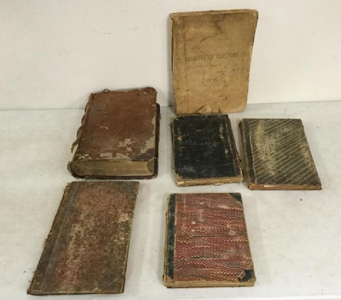 EARLY LOT OF ULSTER COUNTY COURT DOCKET LEDGERS FROM (1 of 6)