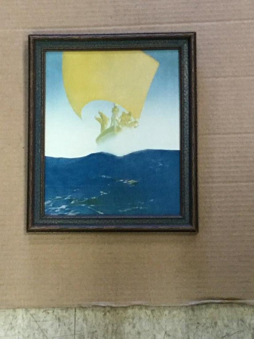 MAXFIELD PARRISH ARABIAN NIGHTS PIRATES ON THE SEAS, IN (1 of 1)