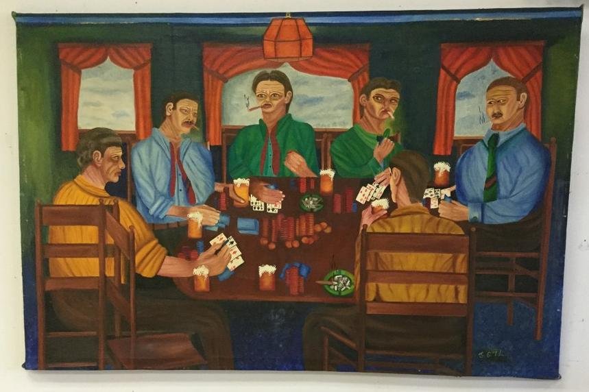 J.V. GALUCCI O/C THE SUCCESSFUL BLUFF, 1971, MEN (1 of 3)