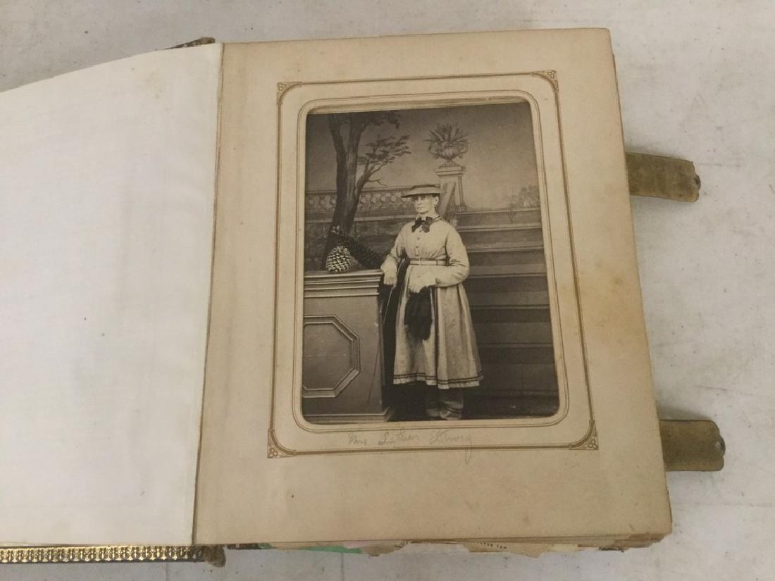 EARLY NEW PALTZ PHOTO ALBUM WITH HASBROUCK, DEYO AND (1 of 9)