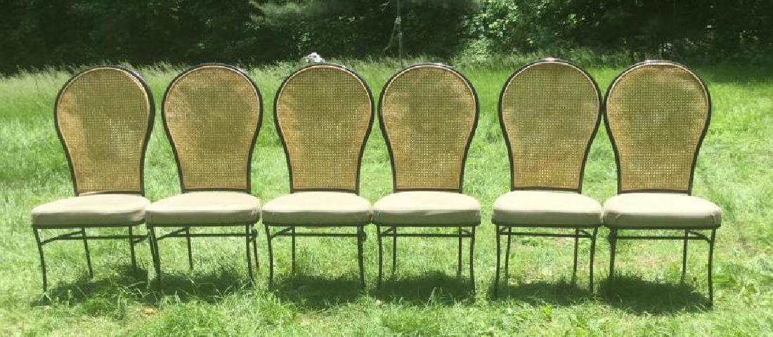 6 THAYER COGGIN DESIGNED BY MILO BAUGHMAN CANE BACK (1 of 4)