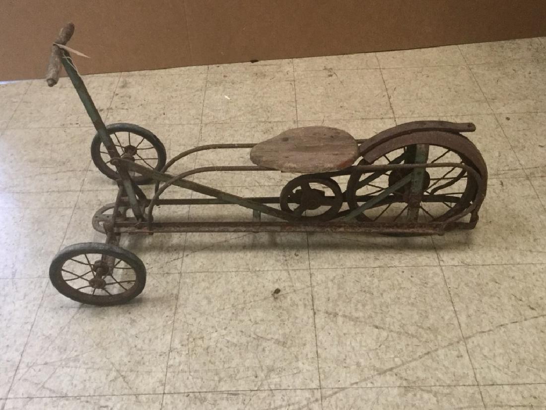 IRISH MAIL TRYKE, CIRCA 1920'S, FROM PEDAL CAR (1 of 2)