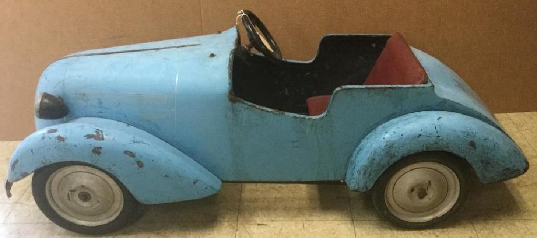 CIRCA 1930'S AERO PEDAL CAR, AT ONE TIME HAD ELECTRICAL (1 of 6)