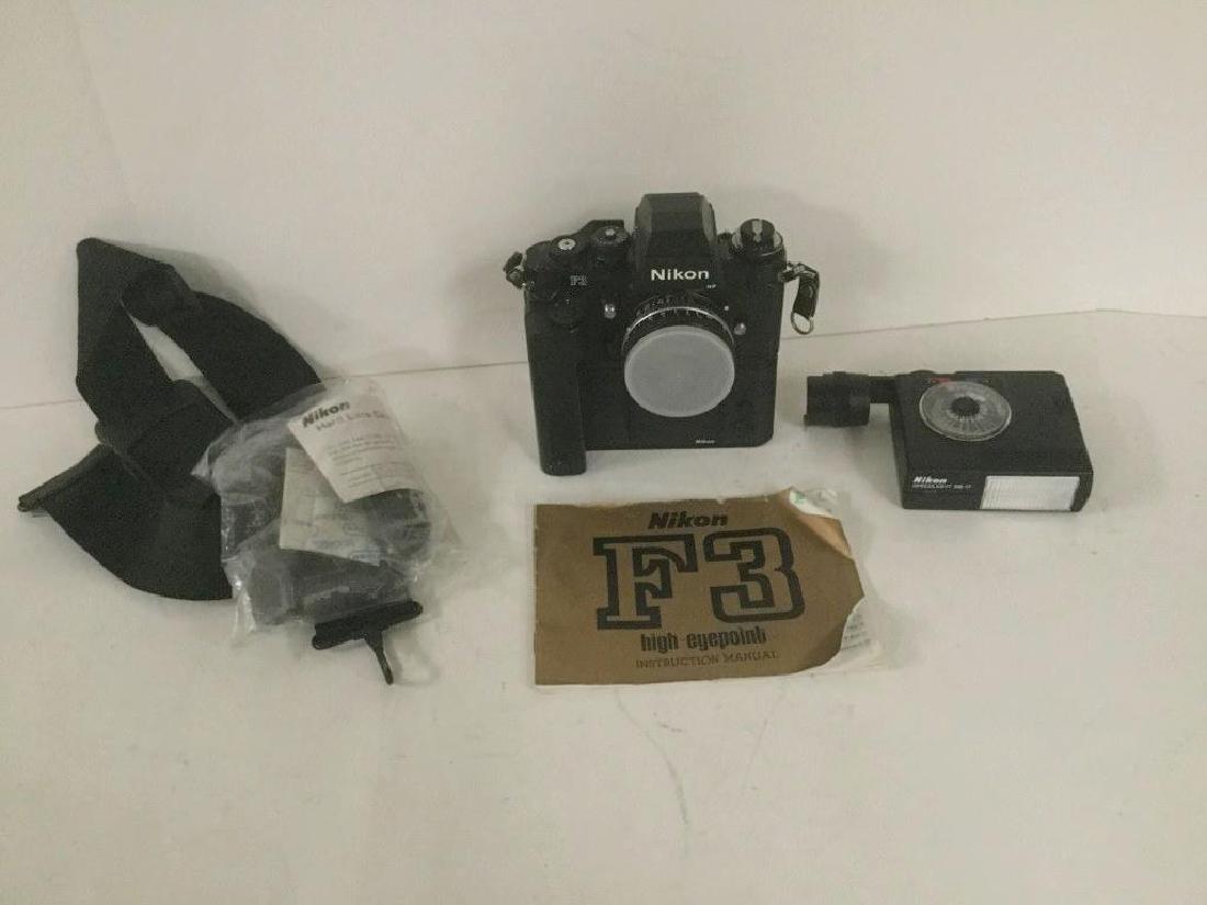 NIKON F3 WITH NIKON LENS SERIES E 50MM, VERY NICE (1 of 4)