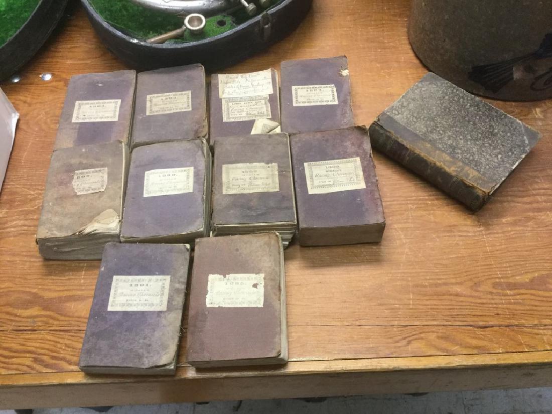 BOXLOT 11 EARLY HORSE RACING BOOKS INCLUDING 10 (1 of 7)