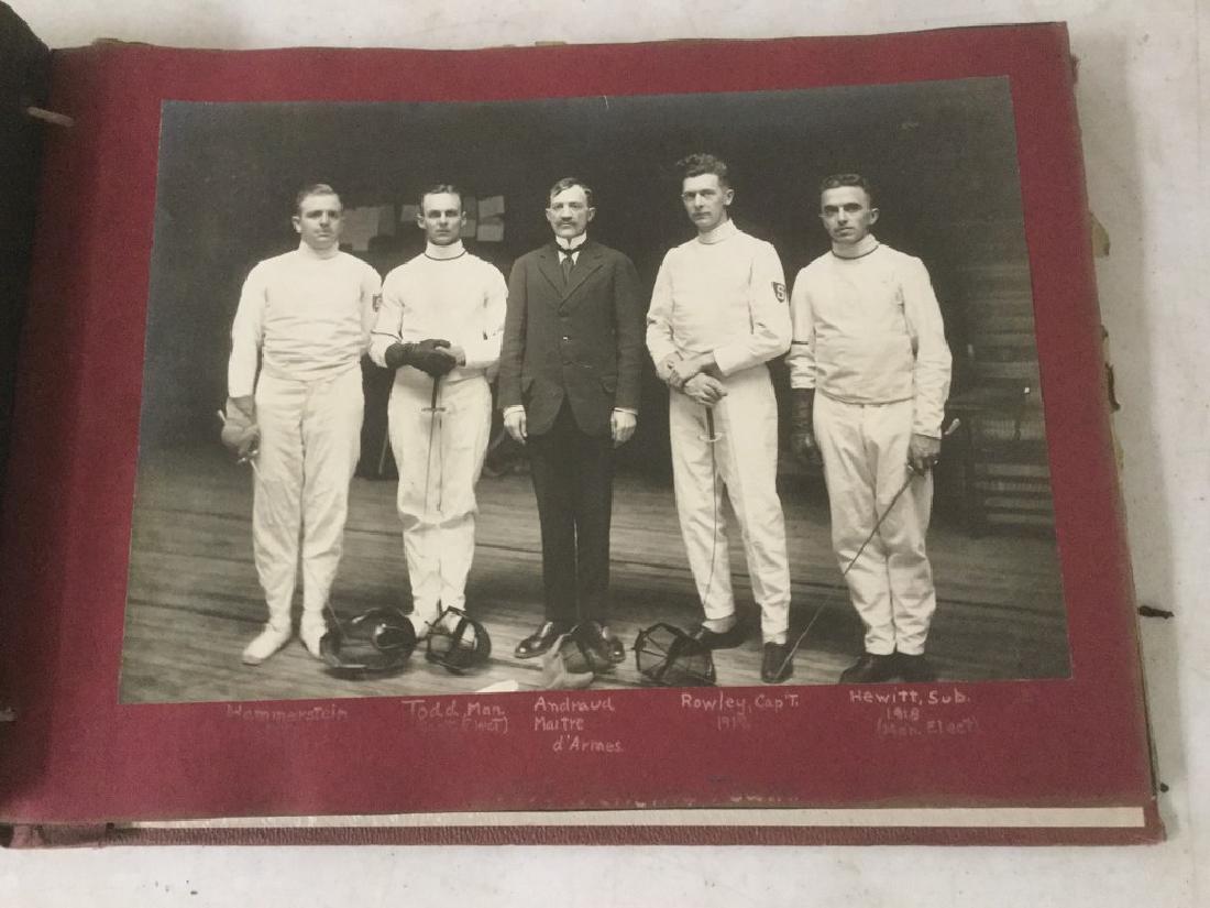 LARGE EARLY PHOTO AND SCRAPBOOK ALBUM, CIRCA 1917, (1 of 10)
