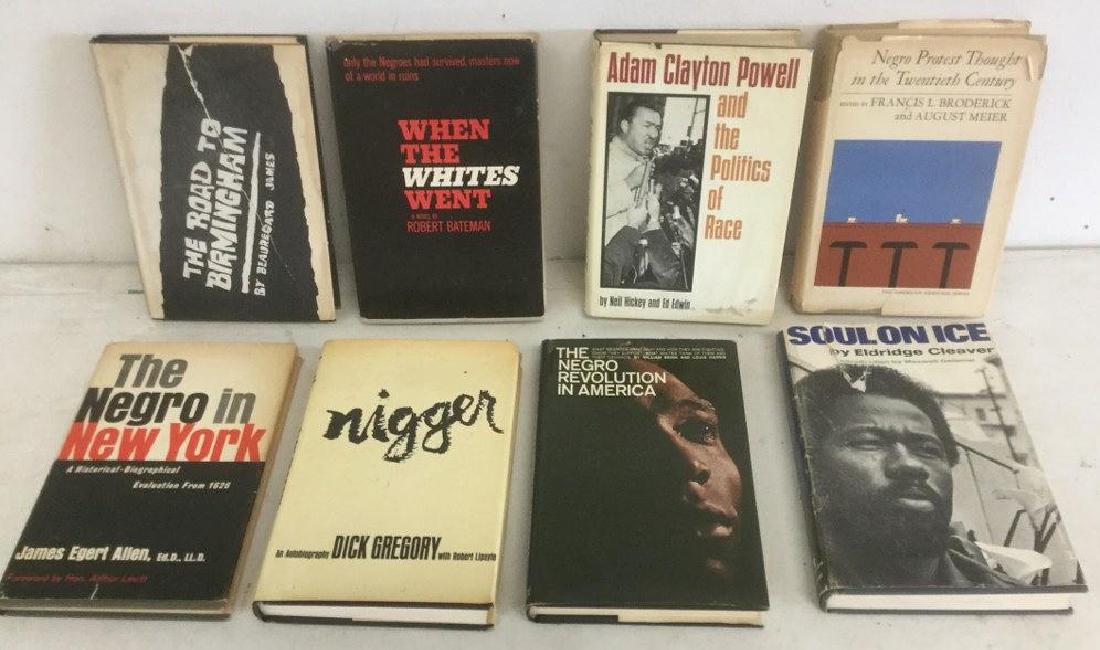 FLOYD PATTERSON ESTATE - 8 VARIOUS AFRICAN AMERICAN (1 of 1)