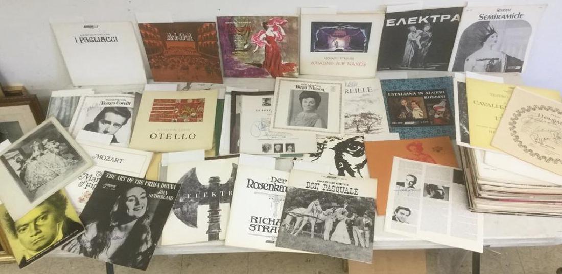 ESTATE OPERA COLLECTION OF 115 SIGNED PROGRAMS BY MANY (1 of 10)