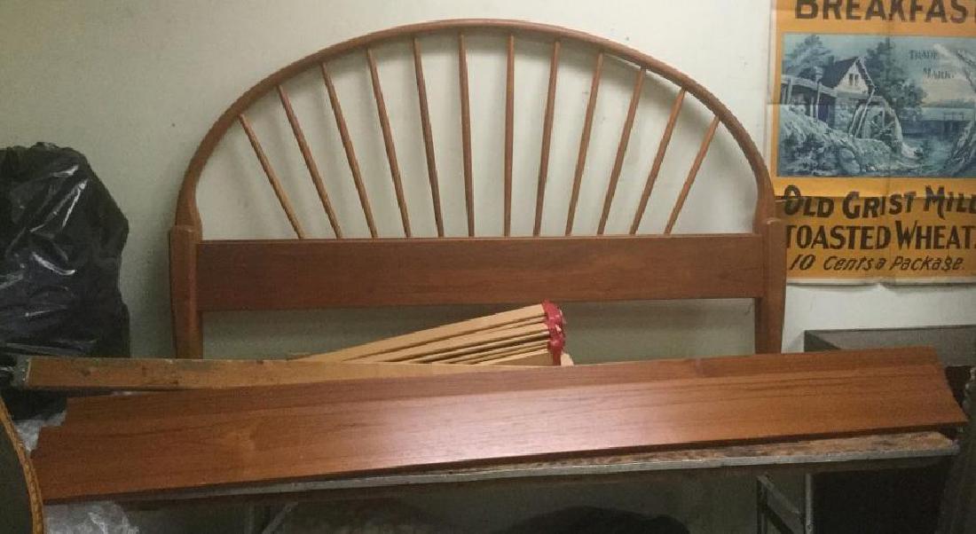 JESPERSEN TEAK DANISH MODERN BED, NICE CONDITION, (1 of 4)