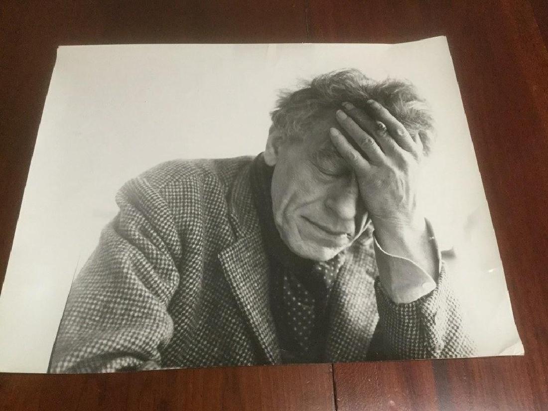 HERBERT MATTER ORIGINAL PHOTOGRAPH OF GIACOMETTI, PARIS (1 of 4)