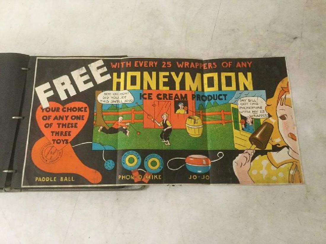 WOODY GELMAN ALBUM OF ORIGINAL ILLUSTRATIONS, DRAWINGS, (1 of 10)