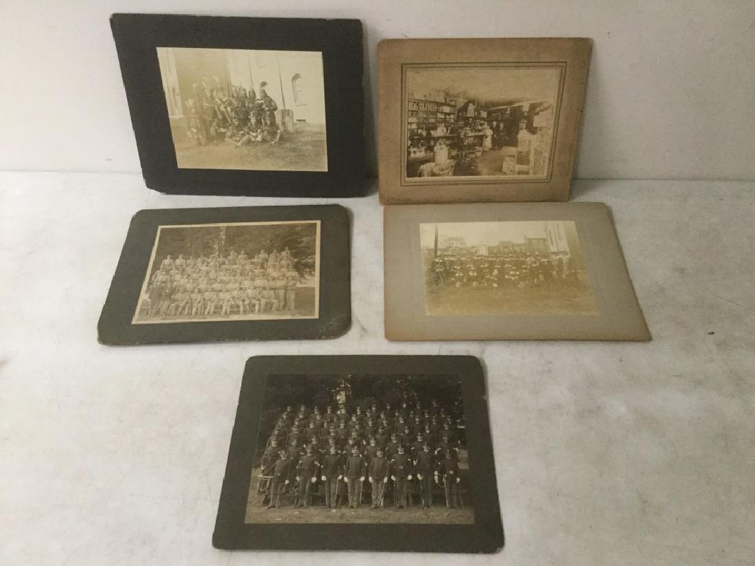 (5) LARGE EARLY PHOTOGRAPHS INCL. POST CIVIL WAR (?) (1 of 6)