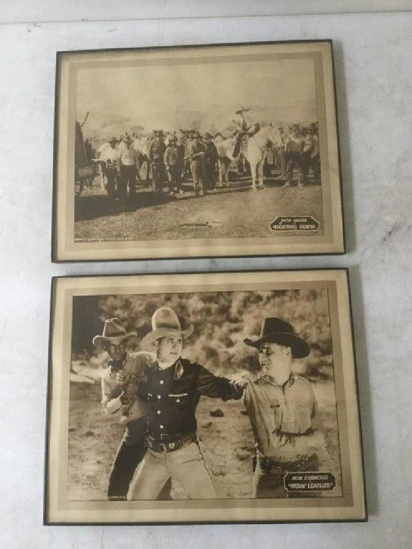 2 EARLY WESTERN LOBBY CARDS INCLUDING JACK HOXIE IN (1 of 3)