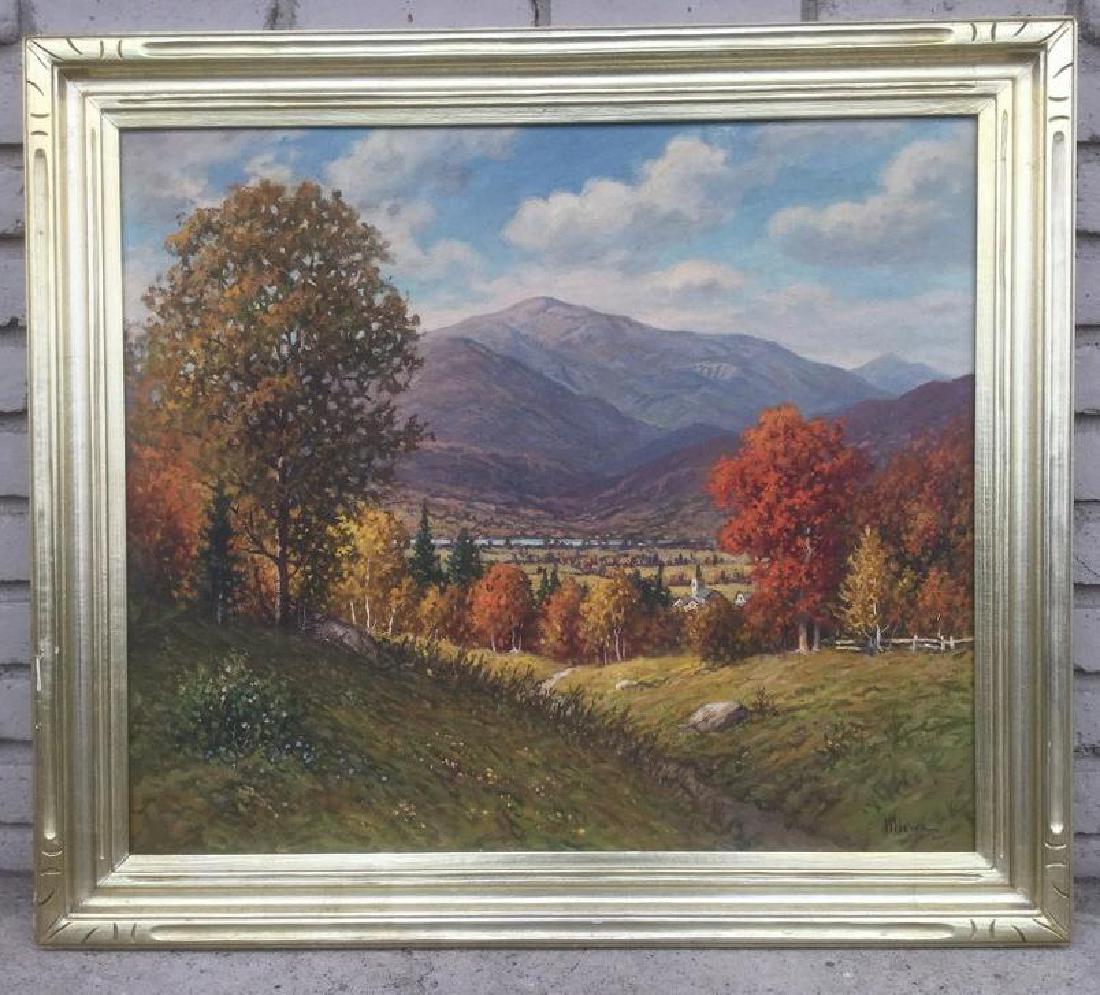 H HOWE O/C LANDSCAPE, IN NEWCOMB-MACKLIN FRAME, SIGNED (1 of 4)