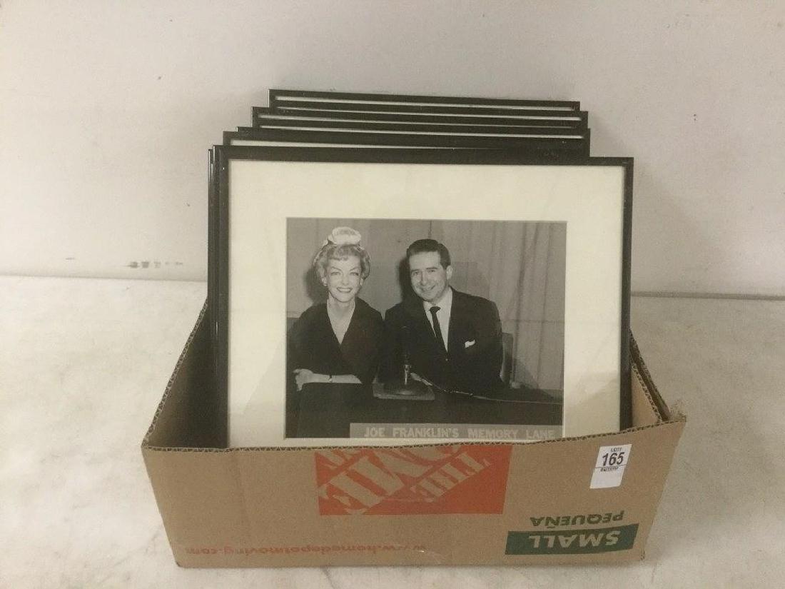 JOE FRANKLIN RADIO HOST ICON-10 FRAMED PHOTOS FROM HIS (1 of 8)