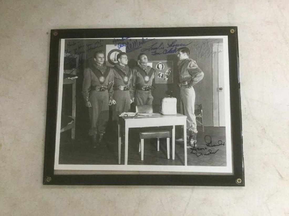 SIGNED CAST PHOTO OF TOM CORBETT SERIES INCLUDING JAN (1 of 2)