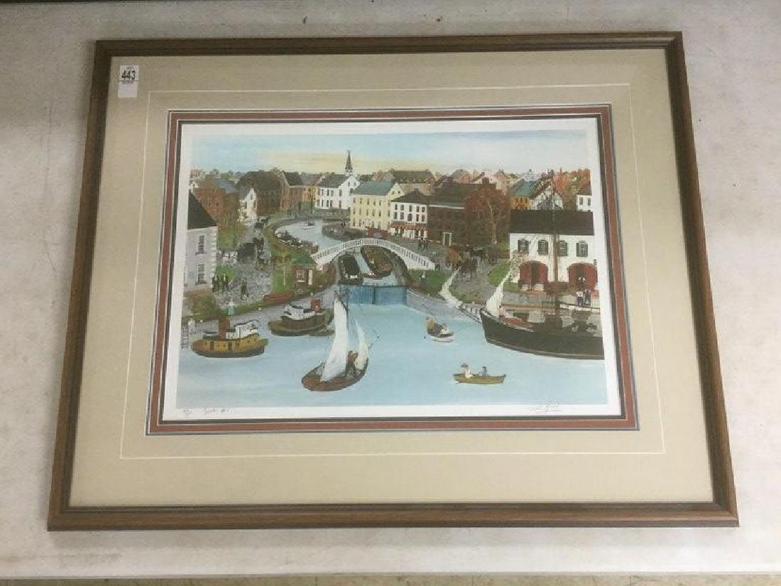 WILL MOSES SIGNED LOCK #1 PRINT, #106/500, (1 of 1)