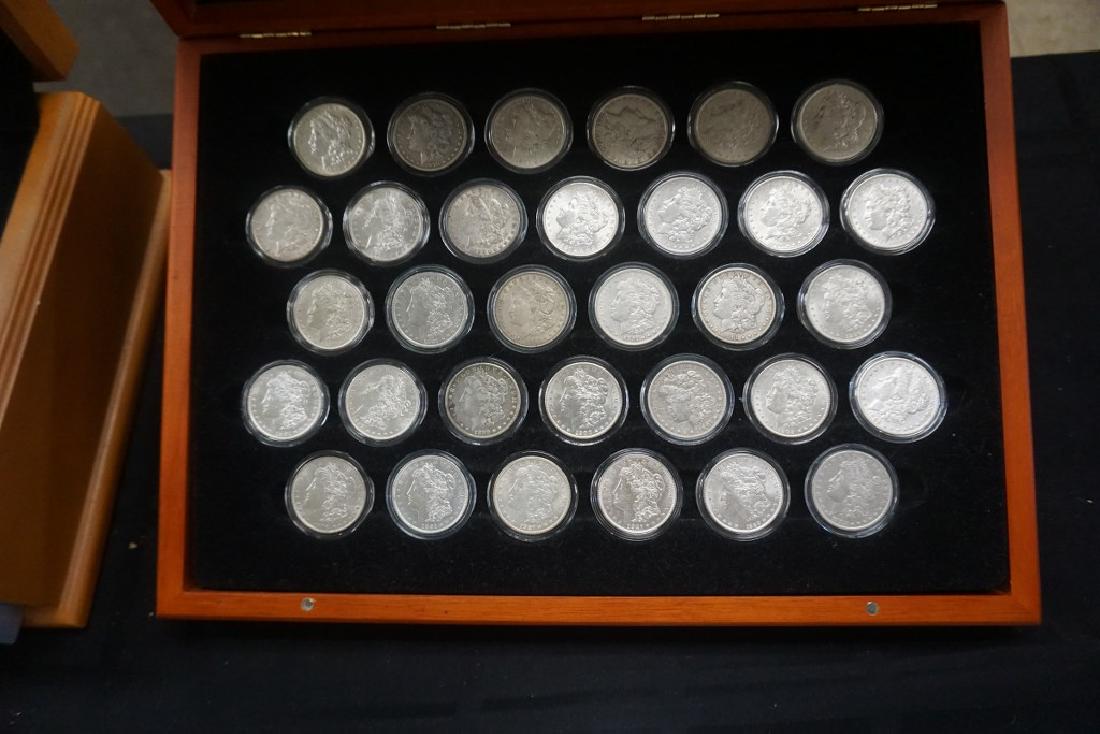(32) MORGAN SILVER DOLLARS, IN VARIOUS STATES OF (1 of 1)