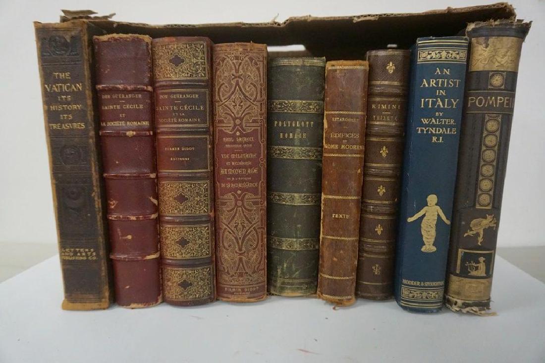 9 EARLY FOREIGN & ENGLISH BOOKS - POMPEII, AN ARTIST IN (1 of 3)