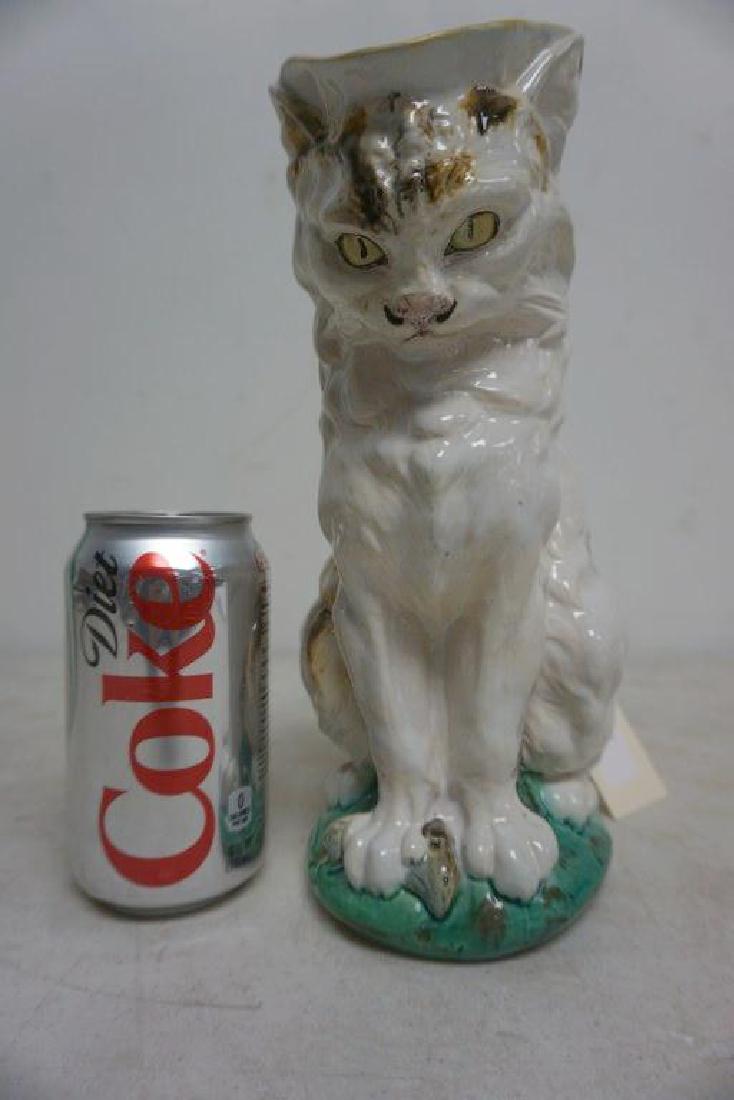 MINTON MAJOLICA RARE CAT W/MOUSE FIGURAL PITCHER, SHAPE (1 of 8)