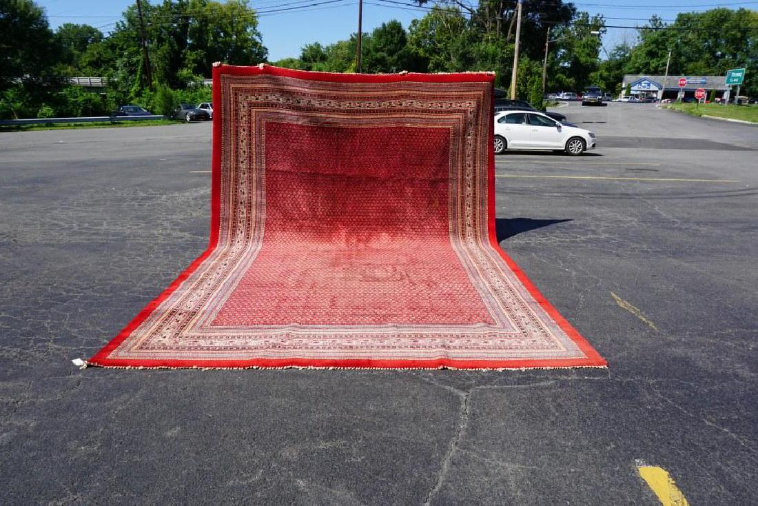 BEAUTIFUL HANDMADE ESTATE ORIENTAL LARGE RUG, PROBABLY (1 of 4)