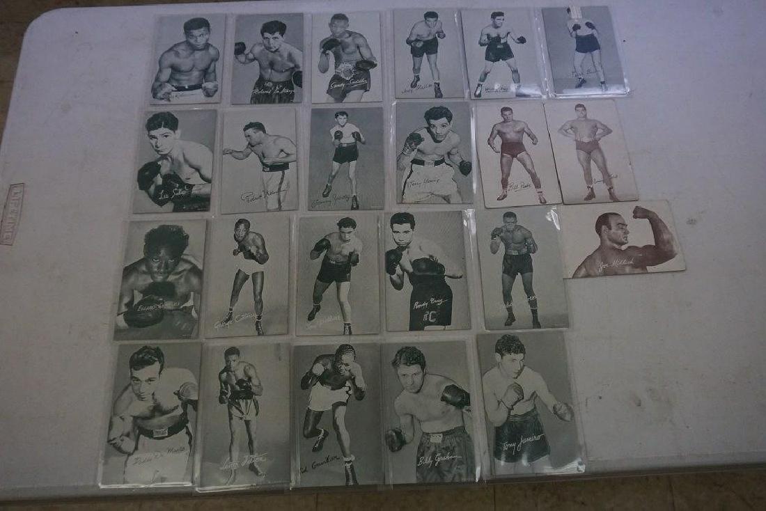 23 MUTOSCOPE CARDS INCLUDES 20 BOXERS AND 3 WRESTLERS,: 23 MUTOSCOPE CARDS INCLUDES 20 BOXERS AND 3 WRESTLERS, ALL IN EXCELLENT CONDITION.