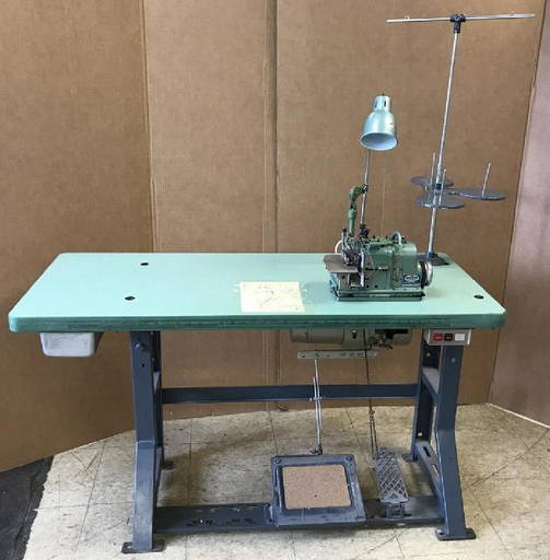 Merrow Sewing Machine Style M 2jdh 2 On Work Table,