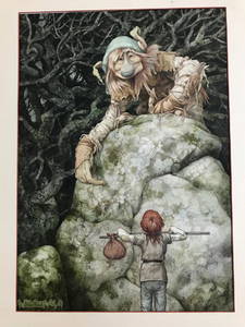 BRIAN FROUD ORIGINAL ILLUSTRATION FROM LAND OF FROUD,