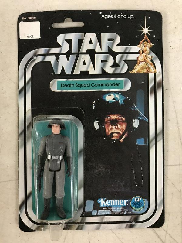KENNER 1977 STAR WARS DEATH SQUAD COMMANDER, UNOPENED (1 of 2)