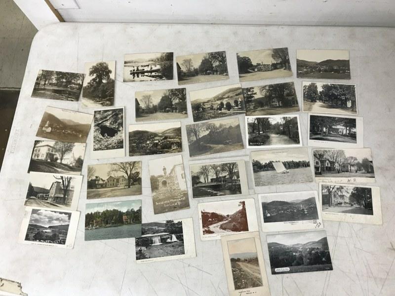 (31) BERLIN NY MOSTLY RPPC'S, GREAT SMALL TOWN VIEWS, (1 of 7)