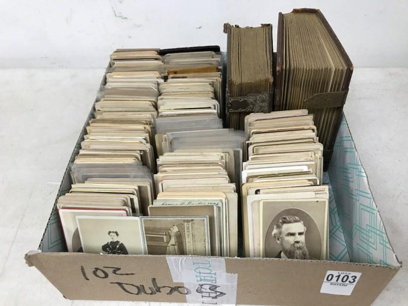 796 CDV'S WITH (2) CDV ALBUMS, AS PICTURED (1 of 4)