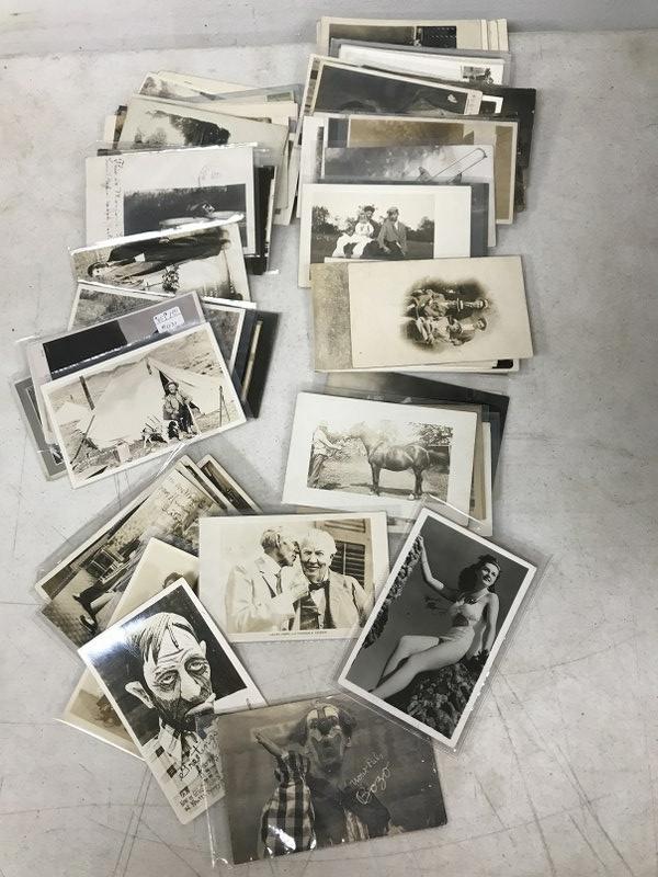 (100) RPPC OF PEOPLE, FARM LIFE, KIDS, INTERIORS, (1 of 4)