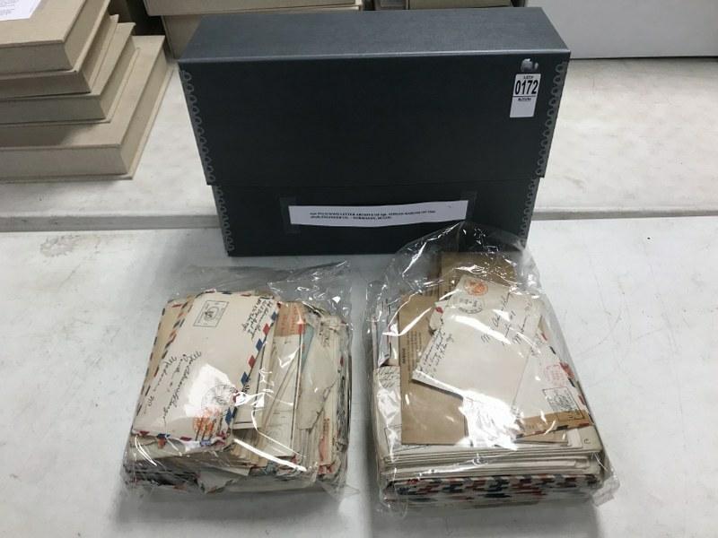 240 PLUS WWII LETTER ARCHIVE OF SGT. ADRIAN BARGER OF (1 of 6)