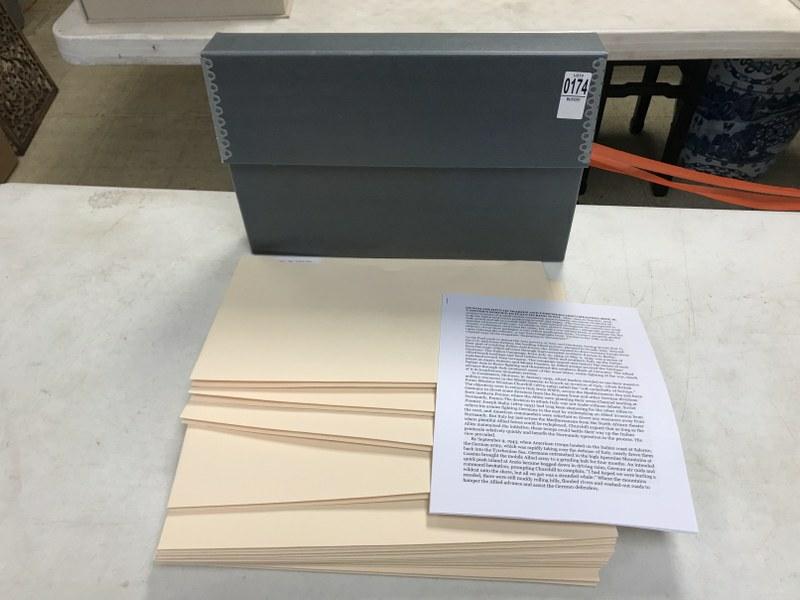 WWII ARCHIVE OF MAX W. VAWTER'S DIARIES AND EPHEMERA (1 of 6)