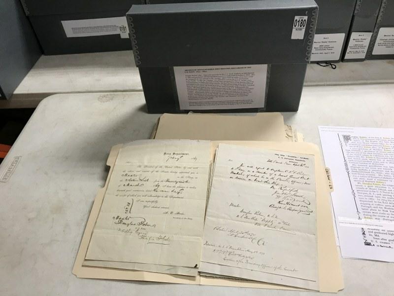 ARCHIVE OF DOUGLAS ROBEN DOCUMENTING HIS CAREER IN THE (1 of 9)