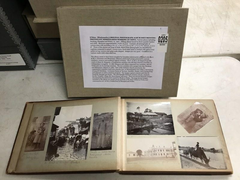 ORIGINAL PHOTOGRAPH ALBUM OF PROTESTANT MISSIONARIES (1 of 10)