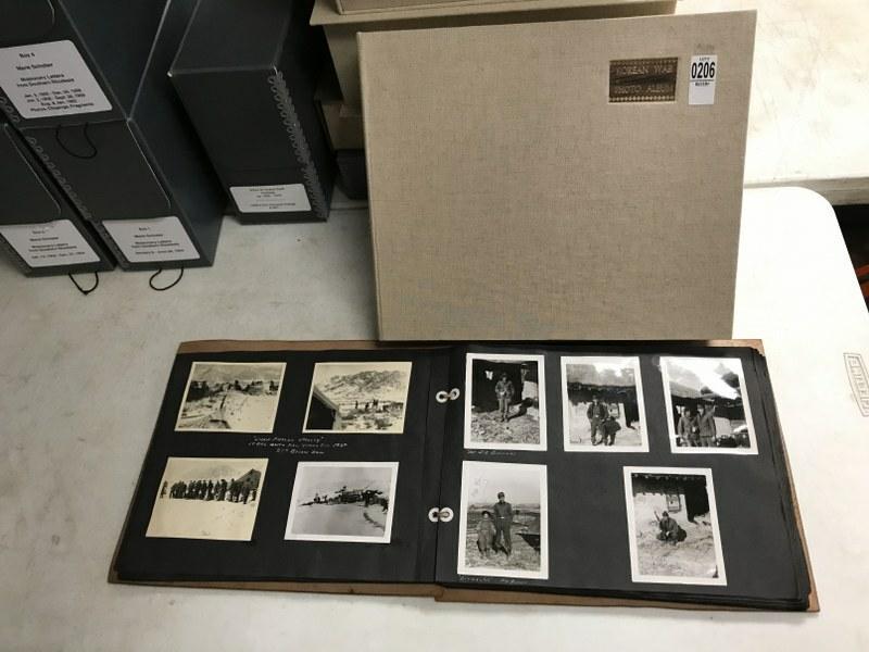 KOREAN WAR PHOTO ALBUM CA. 1940'S TO 1960'S. (1 of 10)