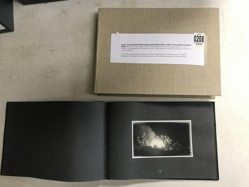 ALBUM OF TRIP TO GLACIER NATIONAL PARK, JULY 1914. (1 of 10)